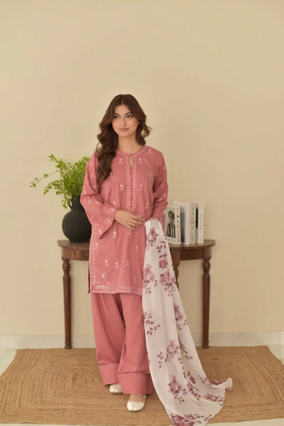 Aabroo Pink 3pc