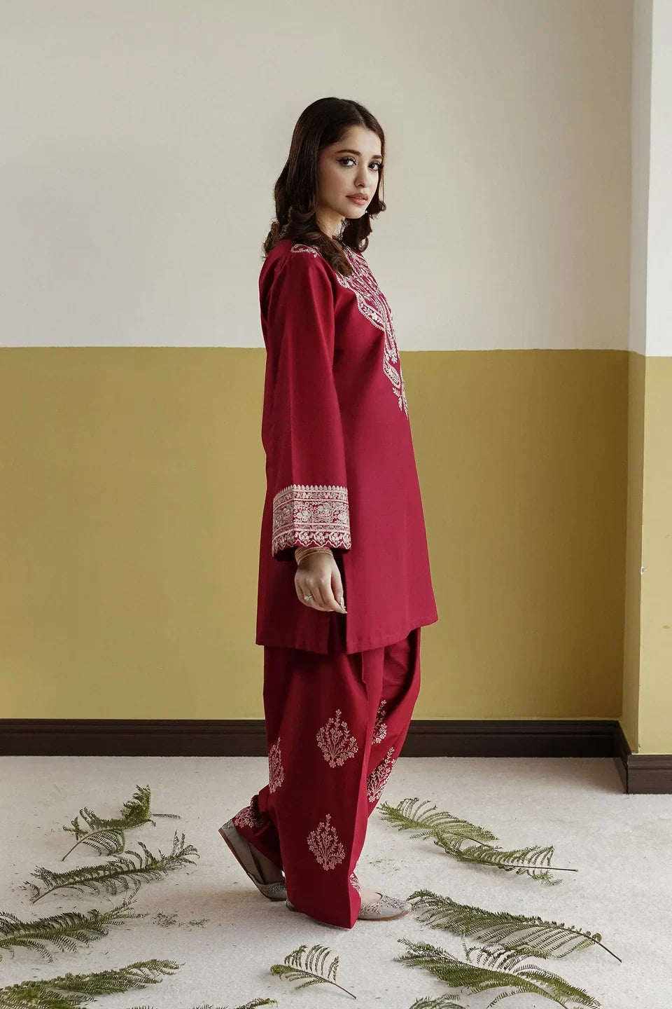 Gulnaar Embroidered 2pc