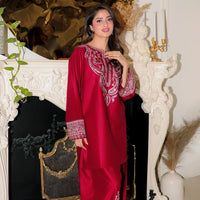 Gulnaar Embroidered 2pc